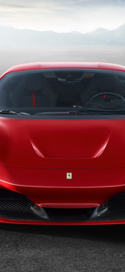 Fond d'écran iPhone 2019 Ferrari F8 Tribute Front