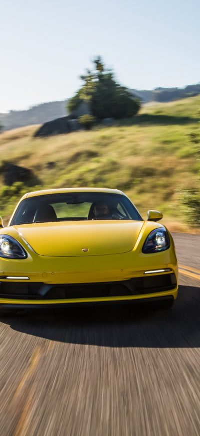 Fond d'écran iPhone 2019 Porsche 718 Cayman GTS