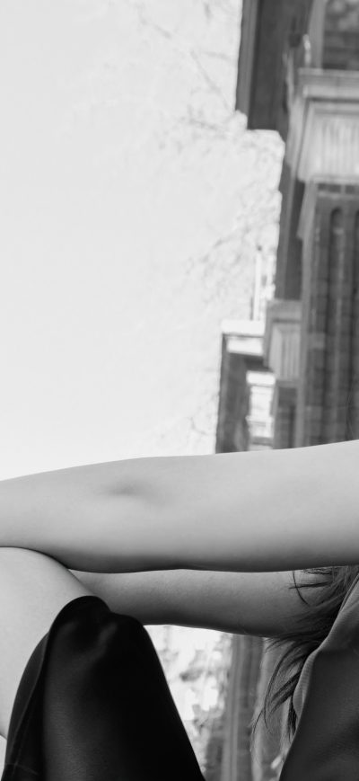 Fond d'écran iPhone Amy Jackson Lofficiel Arabia Photoshoot Monochrome 5k