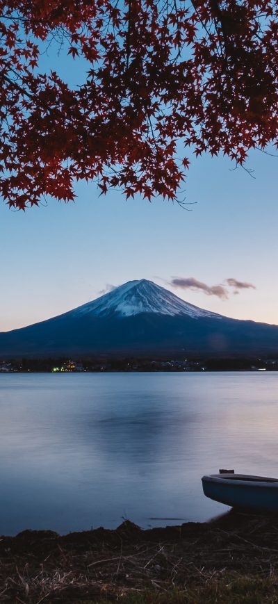 Fond d'écran iPhone 5k Mount Fuji