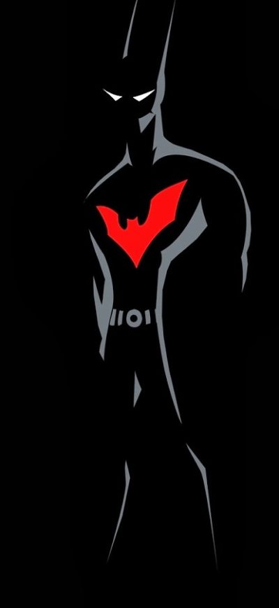 Fond d'écran Batman Minimalism sur iPhone