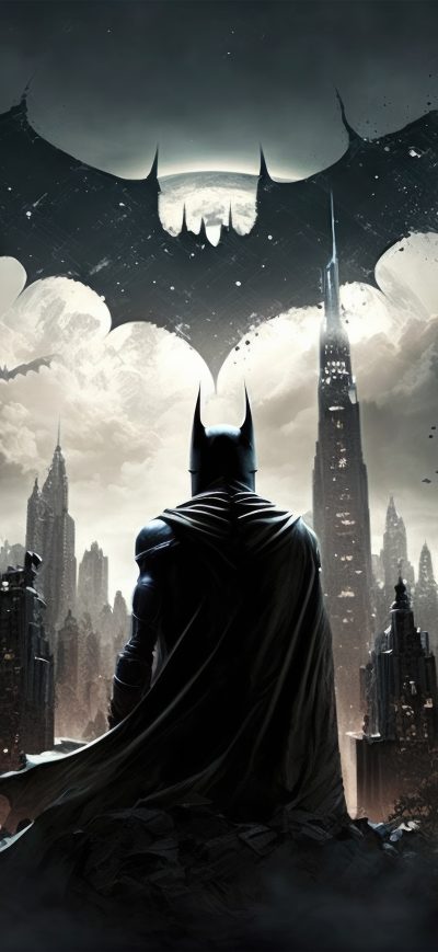 Fond d'écran iPhone Batman Gotham 4k