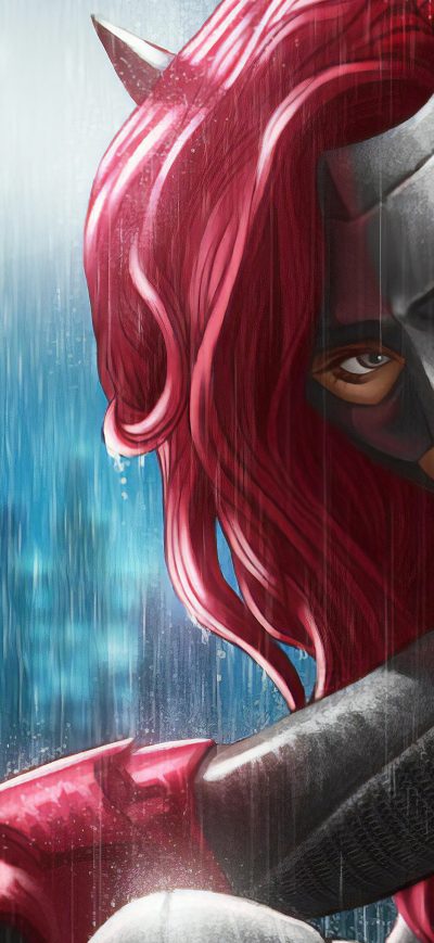 Fond d'écran Batwoman New Artwork 4k sur iPhone