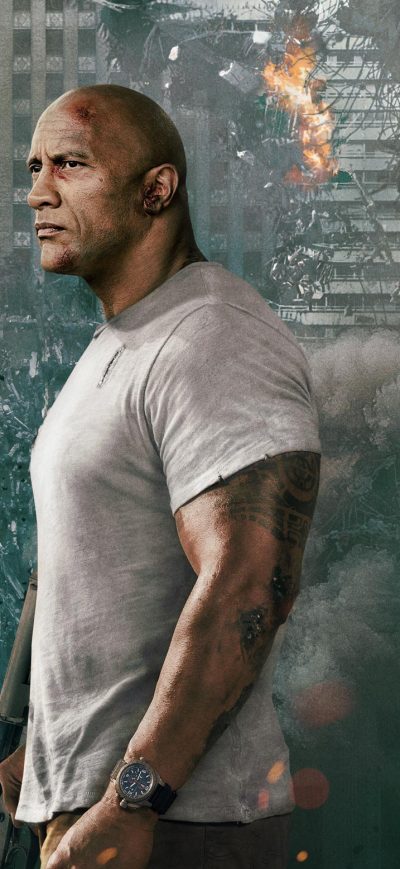 Fond d'écran iPhone Rampage Dwayne Johnson Movie