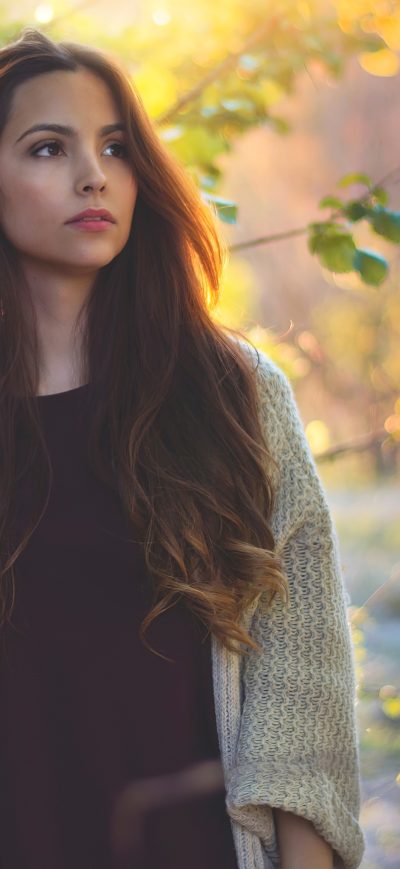 Fond d'écran iPhone Long Hair Blonde Girls 4k