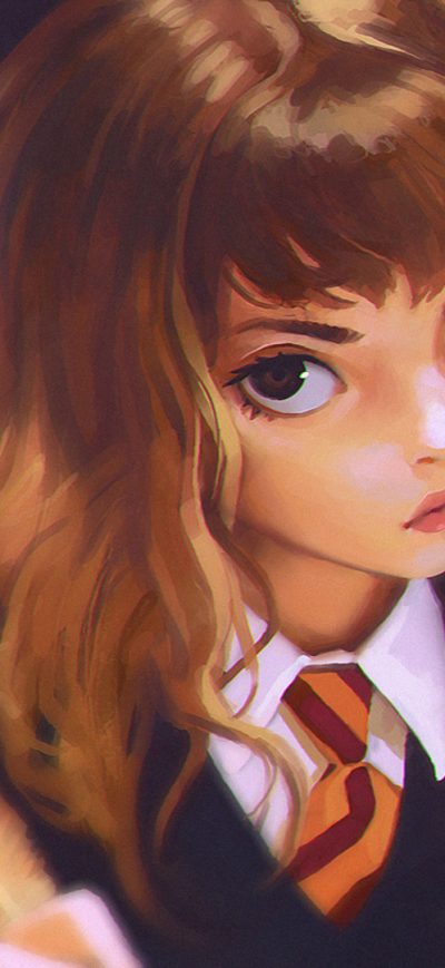 Fond d'écran iPhone Emma Watson Hermione Granger Artwork