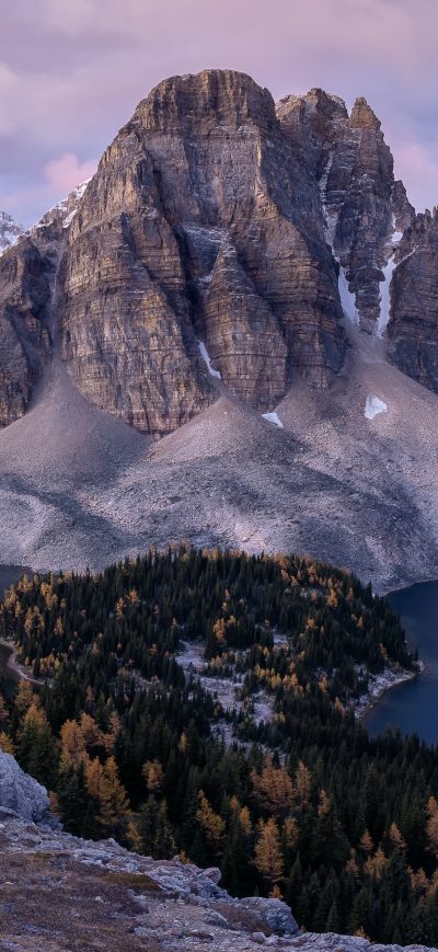 Fond d'écran iPhone Mount Assiniboine Provincial Park Canada 8k