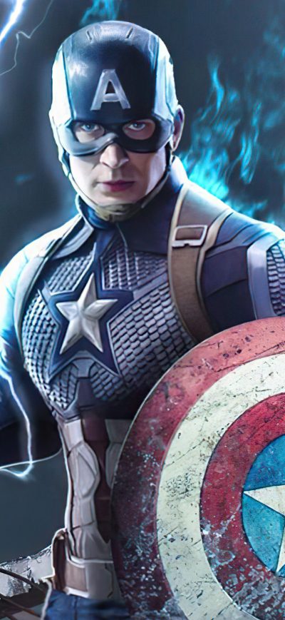 Fond d'écran iPhone Captain America With Broken Shield