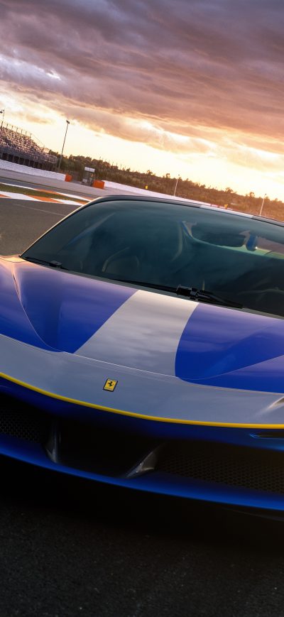 Fond d'écran iPhone Ferrari SF90 Spider Assetto Fiorano 2021 5k