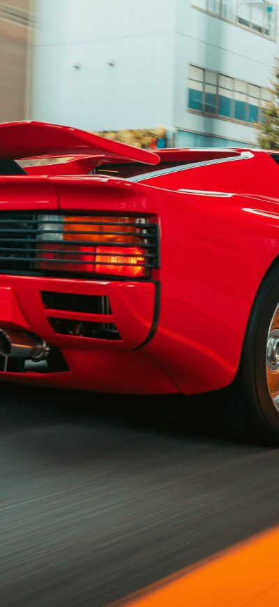 Fond d'écran iPhone Koenig Ferrari Testarossa Bi Turbo 5k