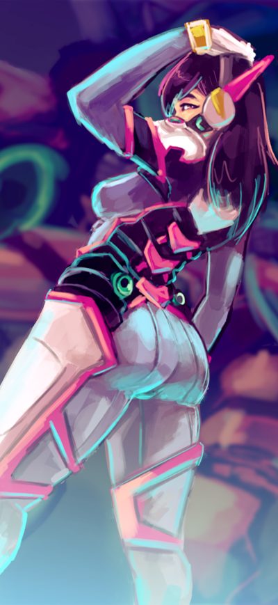Fond d'écran iPhone DVA Overwatch Game