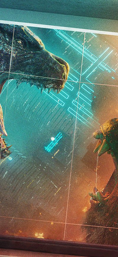 Fond d'écran iPhone Godzilla Vs Kong Movie Poster 5k