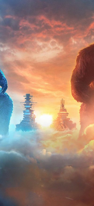 Fond d'écran iPhone Godzilla Vs Kong 4k