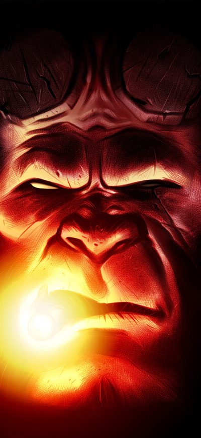 Fond d'écran iPhone Hellboy 4k New