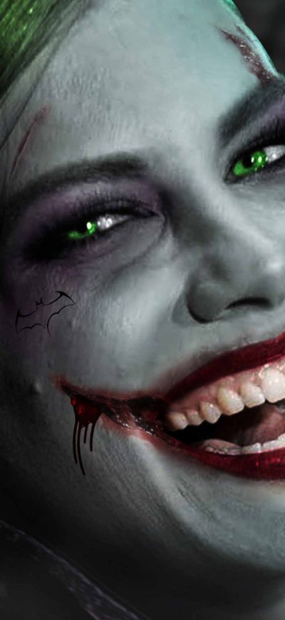 Fond d'écran iPhone Joker X Girl Cosplay 4k