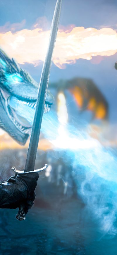 Fond d'écran iPhone Jon Snow Game Of Thrones Dragon