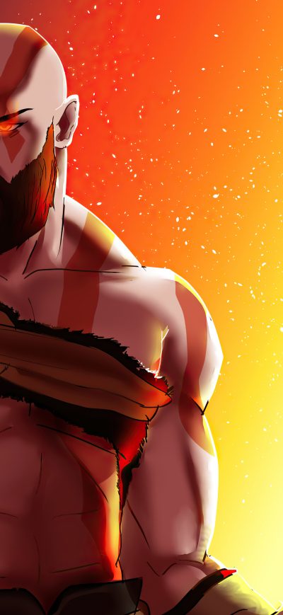 Fond d'écran iPhone The Angry Kratos
