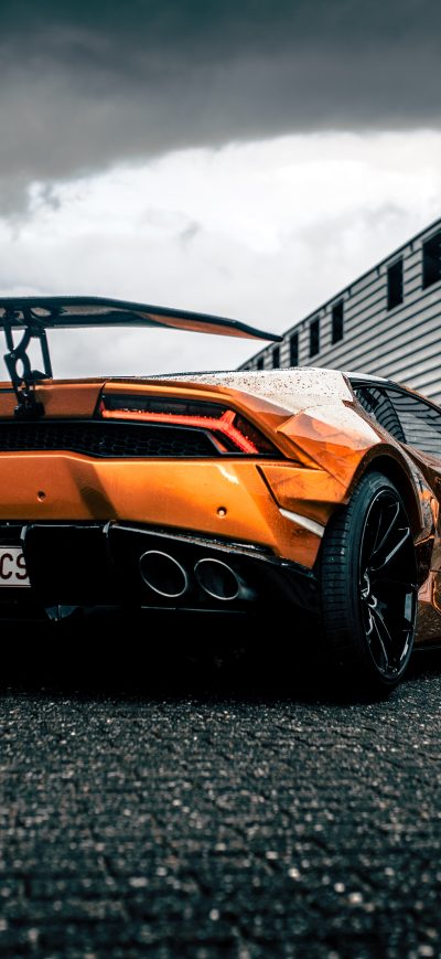 Fond d'écran iPhone Prior Lamborghini Huracan Rear