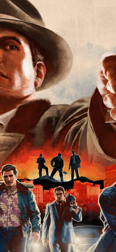 Fond d'écran Mafia II Definitive Edition 4k sur iPhone