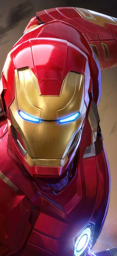 Fond d'écran iPhone Marvel Duel Iron Man 4k