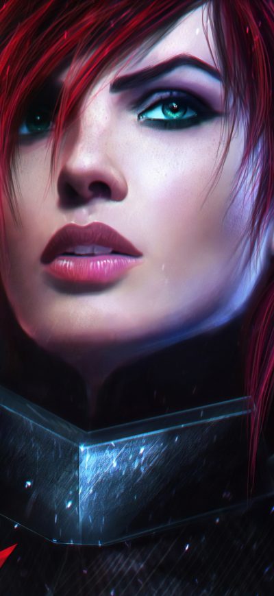 Fond d'écran iPhone Mass Effect Andromeda Girl 4k