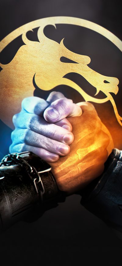 Fond d'écran iPhone SCORPION AND SUB ZERO Mortal Kombat