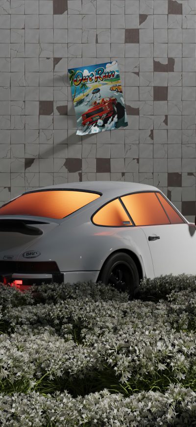 Fond d'écran iPhone Porsche Trapped