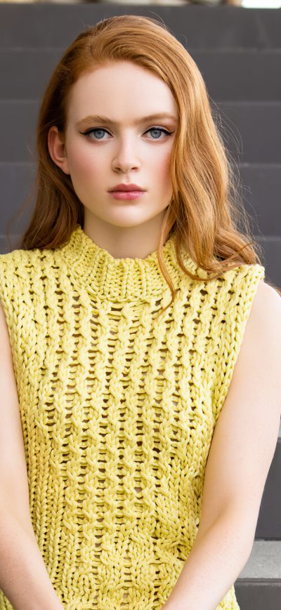 Fond d'écran iPhone Sadie Sink Scrill Davis For Flaunt Magazine 2021 4k