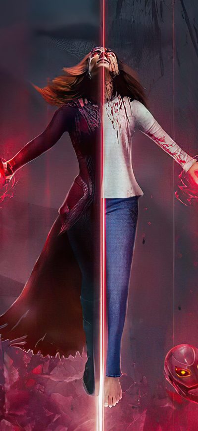 Fond d'écran iPhone Scarlet Witch Of Mcu
