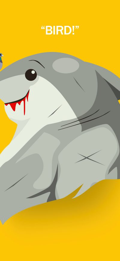 Fond d'écran iPhone Shark Suicide Squad 5k