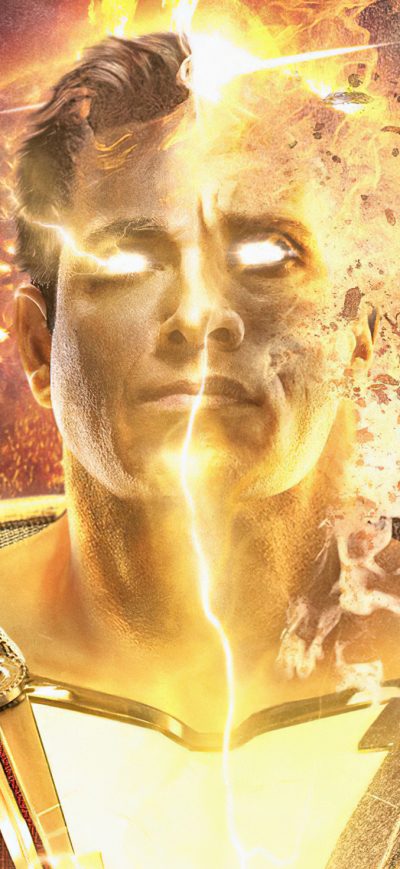 Fond d'écran iPhone Shazam V Black Adam
