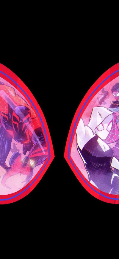 Fond d'écran iPhone Spiderman Across The Spiderverse Oled 5k