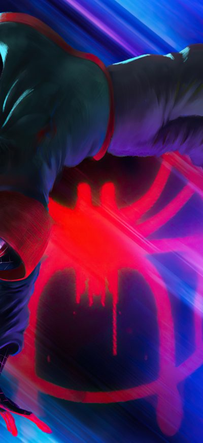 Fond d'écran iPhone Spider Verse 4k 2020