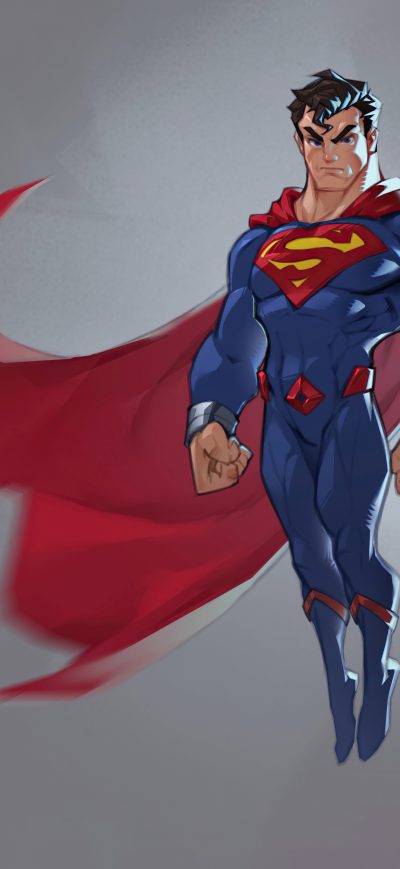 Fond d'écran iPhone Superman Minimal Art 5k
