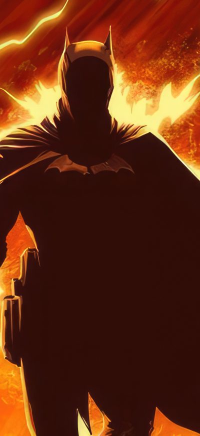 Fond d'écran iPhone The Batman Dark Art