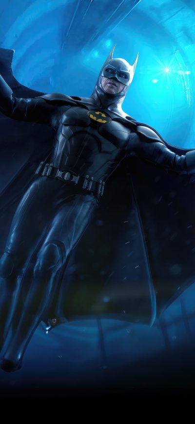 Fond d'écran iPhone Michael Keaton As Batman In The Flash 2023 5k