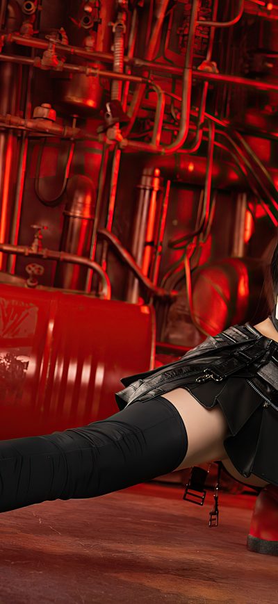 Fond d'écran iPhone Tifa Lockhart Cosplay 4k