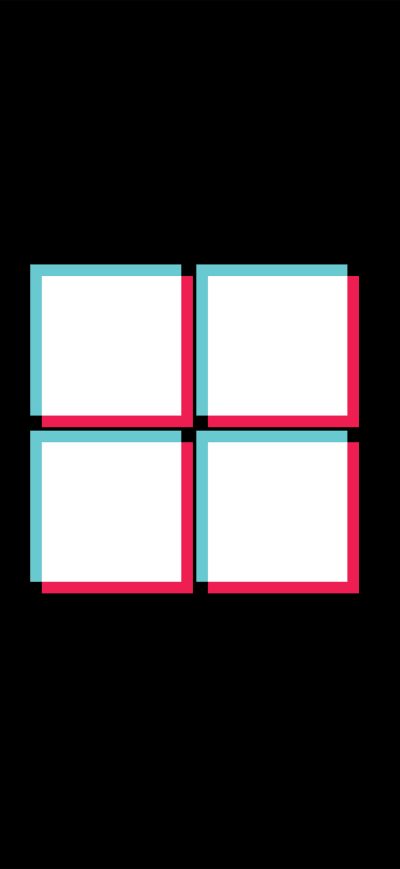 Fond d'écran iPhone Windows Logo X Tiktok 4k