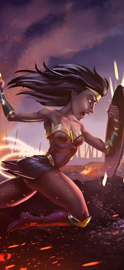 Fond d'écran iPhone Wonder WomanArtwork