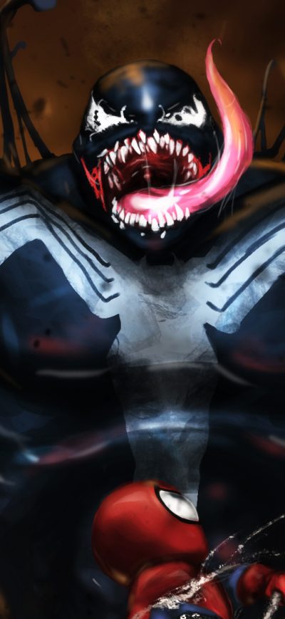 Fond d'écran iPhone Venom Spiderman