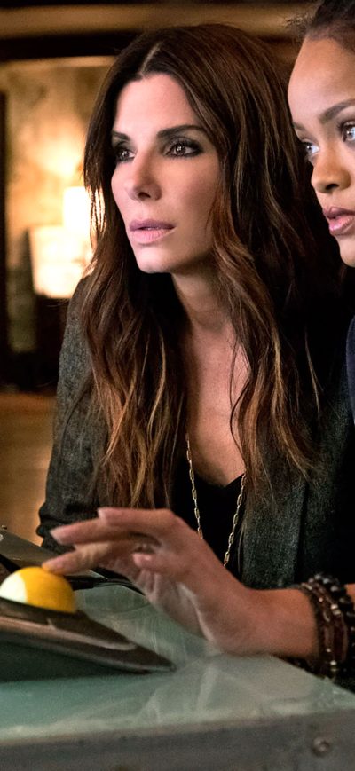 Fond d'écran iPhone Sandra Bullock Rihanna And Sarah Paulson In Ocean 8