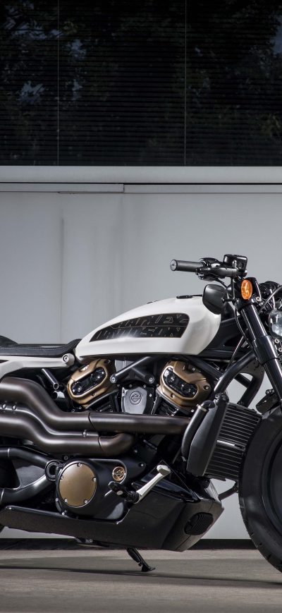 Fond d'écran iPhone 2020 Harley Davidson Custom 1250