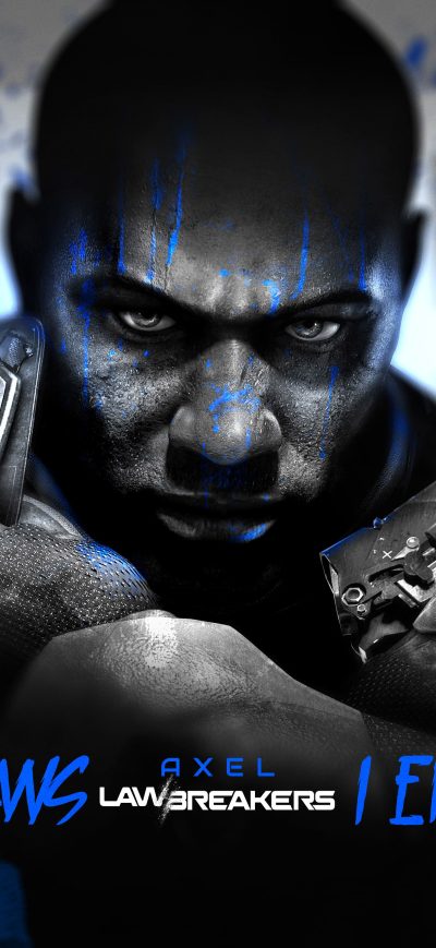 Fond d'écran iPhone Law Breakers Enforcer Law Axel Headshot