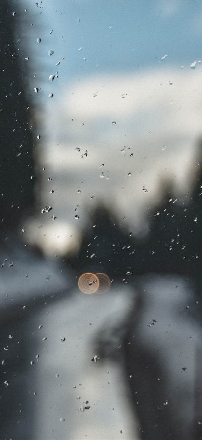 Fond d'écran iPhone Raindrops On Glass Window