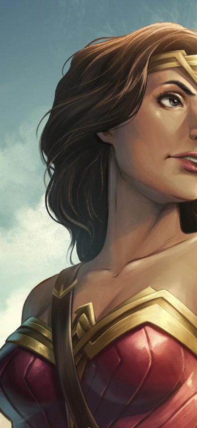 Fond d'écran iPhone Wonder Woman Artwork HD