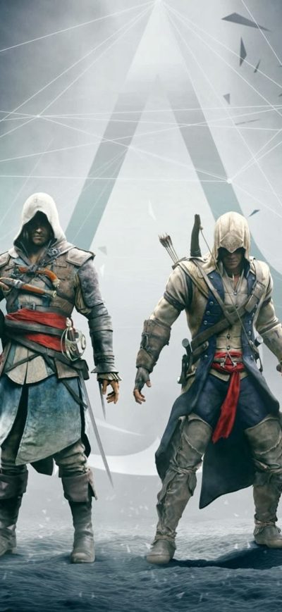 Fond d'écran iPhone Assassins Creed Altair Ezio Connor Edward
