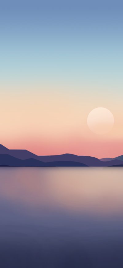 Fond d'écran iPhone Landscape Illustration