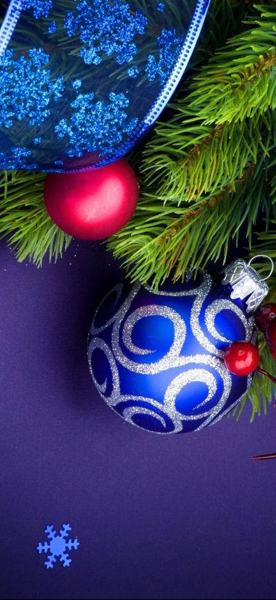 Fond d'écran iPhone Christmas Ornaments 4k
