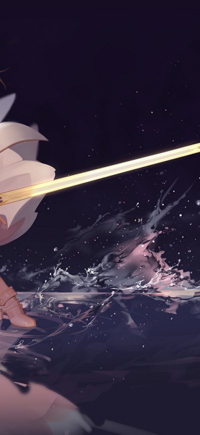 Fond d'écran iPhone Saber Lily
