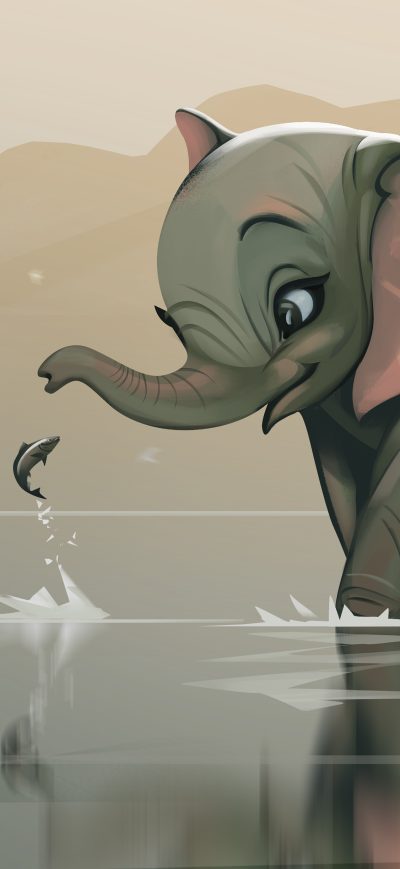 Fond d'écran iPhone Friends Forever Illustration